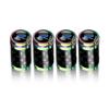 For Volvo ew1For Volvo R Rdesign XC40 C70 V60 V90 AWD T6 D8 T8 4Pcs Carbon Fiber Car Wheel Tire Valve Stem Air Cap Auto Accessories Valve Cap