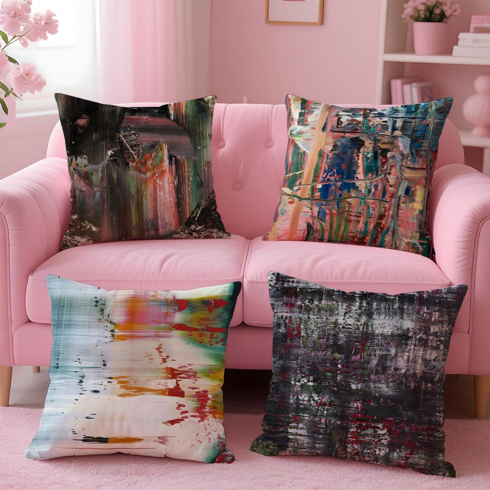 Trendy Ggerhard Richterable Cushion Cover Comfortable Durable Pillow Cover MultiScene for Home Office Car Sofa