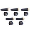 5Set Welding Cable Quick Fitting Rubber Brass European Welding Machine Connector Plug