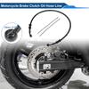 Motoforti 60cm Motorcycle Brake Clutch Oil Hose Line  Black