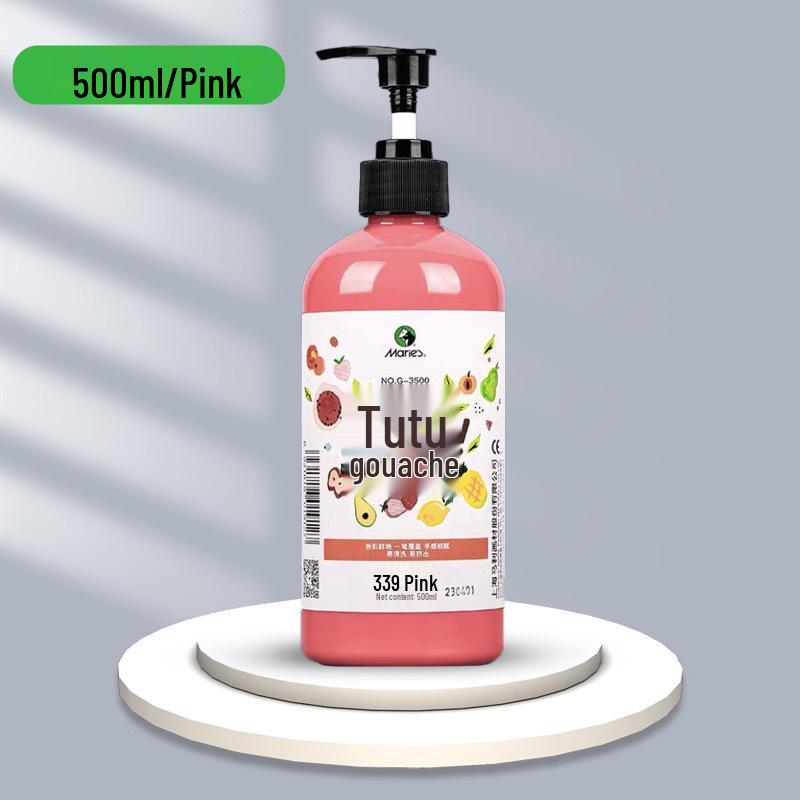 

Mali Washable Tempera Paint 500ml for Finger Painting - Large Bottle 250ml