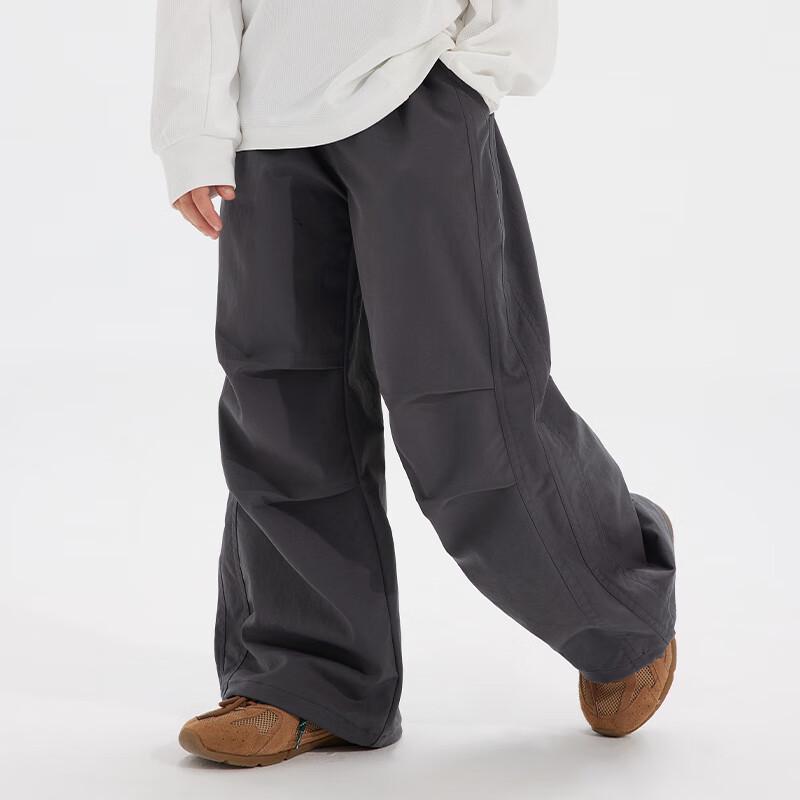 Kids  Spring/Autumn Light Outdoor Straight-Leg Paratrooper Pants 140