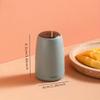 Creative Automatic Toothpick Holder Container Household Table Toothpick Box Plastic Push-Type Round Storage Toothpick Dispenser
