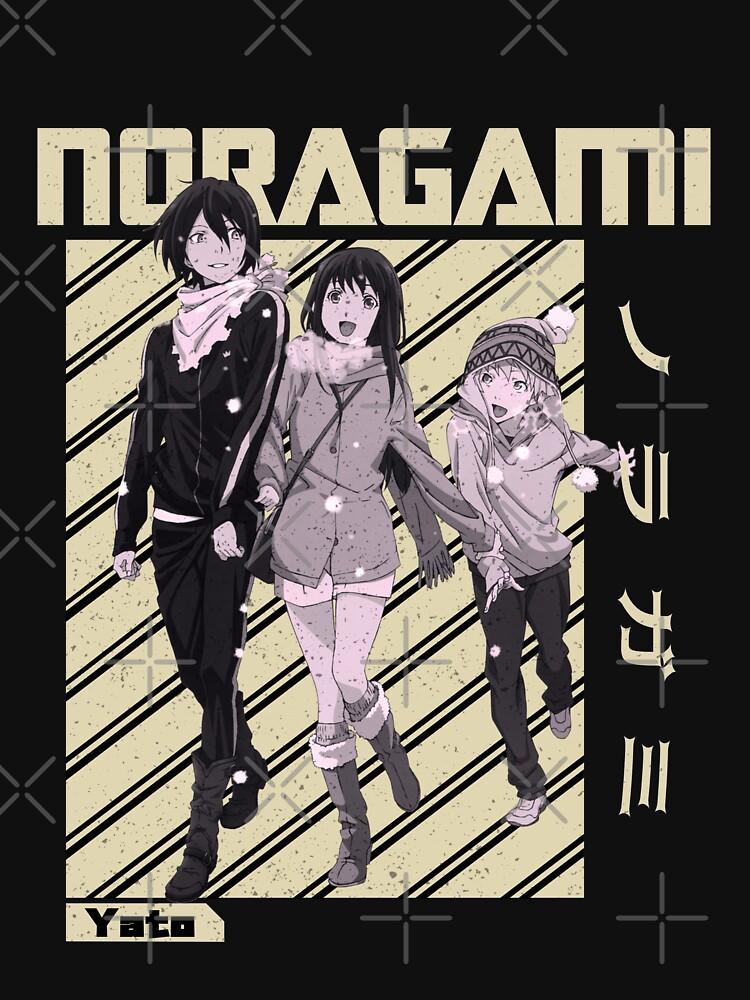 Noragami Yato Hiyori Yukine - Noragami Anime Essential Unisex T-Shirt
