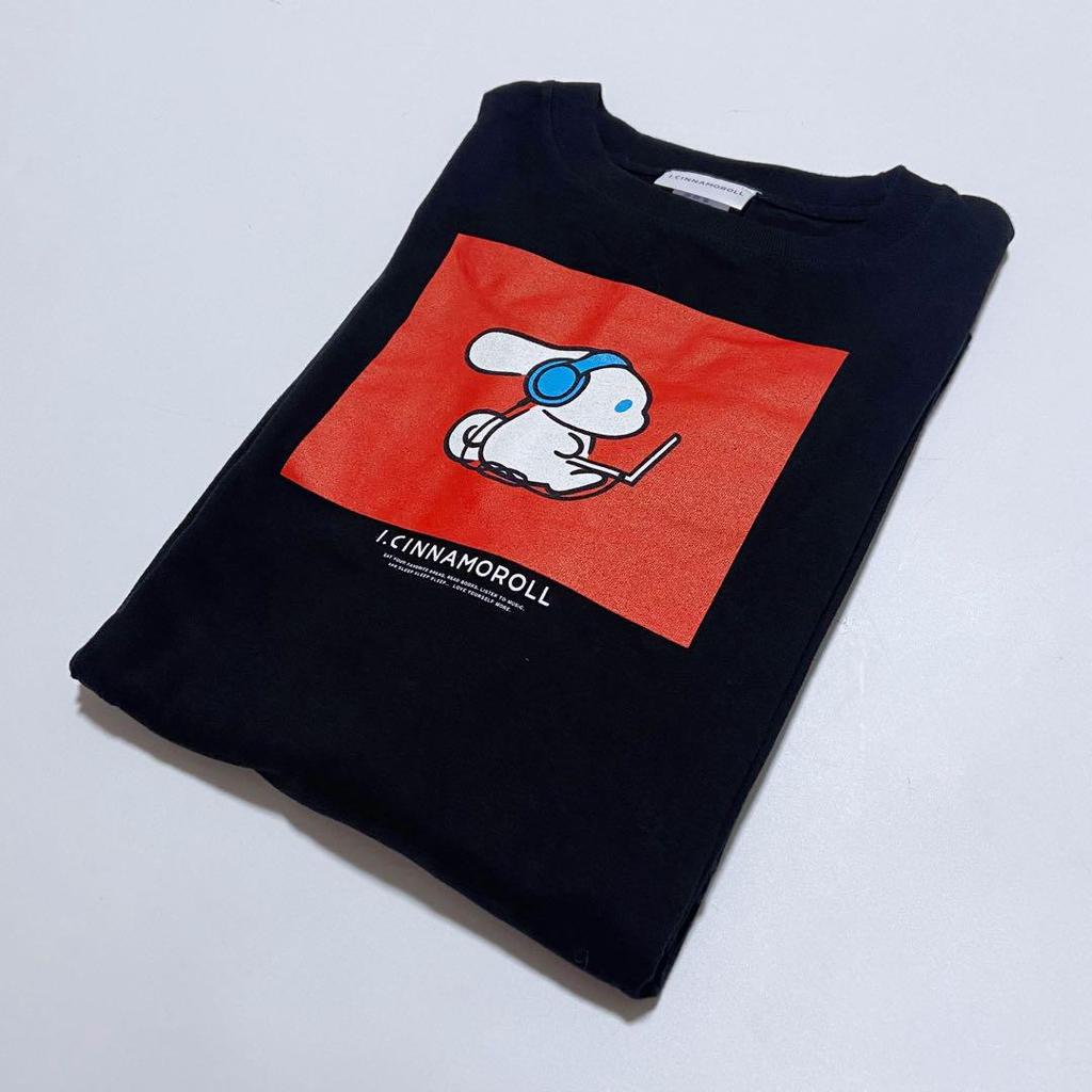 [USED] Sanrio Cinnamoroll T-shirt, Long Sleeve, Black, Character