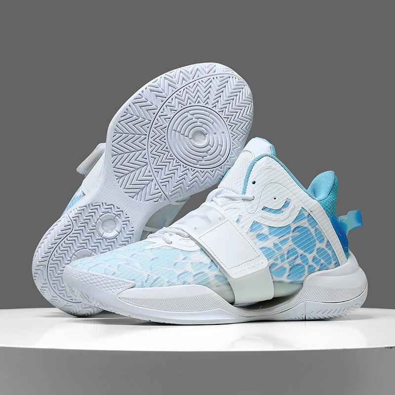 Friction sound teen luminous actual basketball shoes men's 2025 spring new wear-resistant and non-slip couple sports shoes