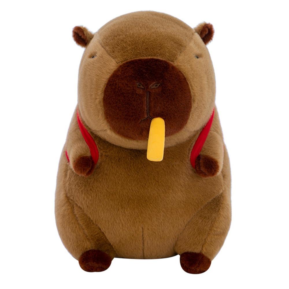 Kapibara Internet celebrity capybara cute doll ugly cute doll guinea pig doll gift cross-border plush toy 25cm