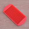 160 Mřížková mini silikonová miska na led Kostky ledu Skládací forma na led Lamač ledu Mřížka na led Malá čtvercová forma Výrobník ledu Silikonová forma