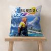 Pillow Gift Home Office Decoration Bedroom Sofa Car Cushion Cover Case 45X45 Game F-Final F-Fantasy X