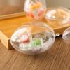 Ornament Ornaments Fillable Easter Decoration Transparent Easter Egg Candy Box Transparent Balls
