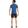 DECATHLON 100 Fitted Pullover Crew Neck Quick Dry Short Sleeve T-Shirt Men's Blue