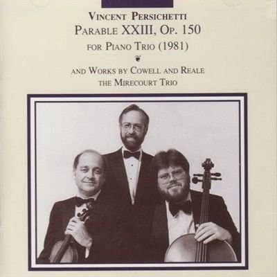 

CD ПЕРСИКЕТТИ; MIRECOURT TRIO - Притча XXIII CD686 Музыка США Другое Б/У