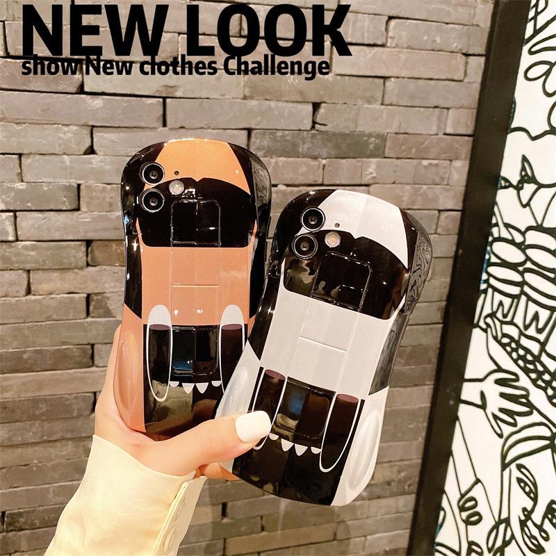 Cool and fashionable for iphone17Promax mobile phone case, supercar, Apple 16 anti-drop soft case 15 personality