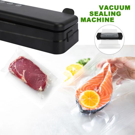Vacuum Sealer Compact Automatic Dry Moist Modes Sealing Packing Machine Food Preservation