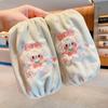 Anti-Stain Cartoon Baby Arm Sleeves for Boys & Girls - Cute, Protective, Autumn/Winter