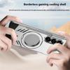 DYONG For Samsung Galaxy Z Fold6 5G Metal Case Frameless Hollow Heat Dissipation Phone Cover with Kickstand