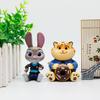 In Stock  Zootopia 2 Action Figures 6-Piece Set Judy Hopps Nick Wilde Movie Merchandise Doll Model Ornaments Kids Present