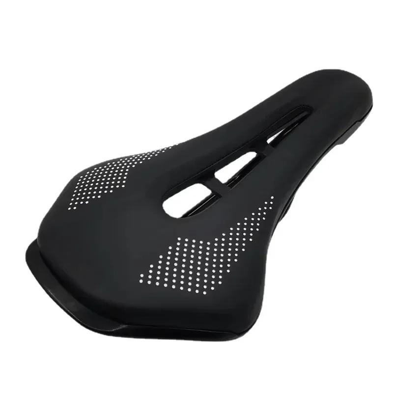 Universal Soft PU Leather Bike Saddle Anti-Skid Cushioned Comfort MTB Road Bicycle Seat for Mountain Road Bike Cycling