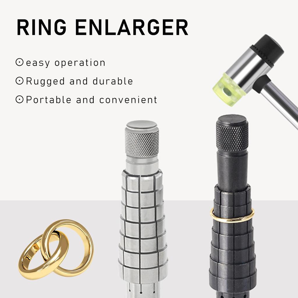 Ring Size Adjuster: Finger Ring Sizer Expander for Ring Reshaping, Correcting, and Repair