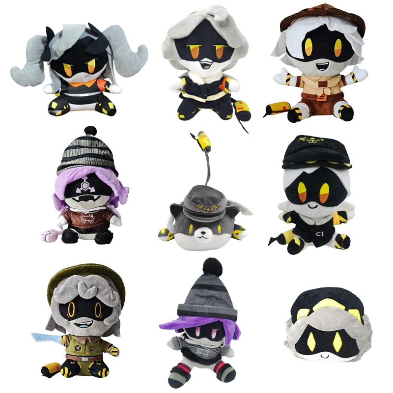 Multi-Style Cartoon Character Stuffed Plush Dolls Soft Fluffy Masked Figure Plush Toy Collectible Decor Plush Pillow Gift For