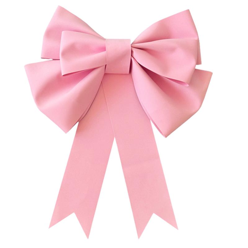 Big Bow DIY Material Eva Christmas Tree Wedding Party Spring Festival New Year Wall Outdoor Decoration for Home Front Door Decor