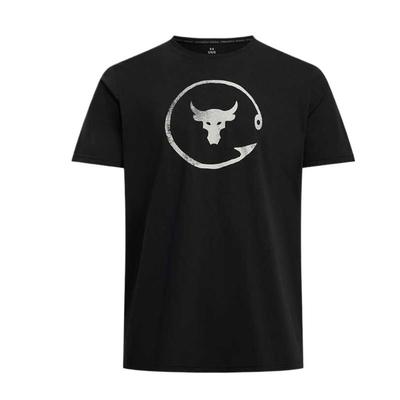 SS25 Rock Comfortable Soft Skin-Friendly Fashion Solid Color Short Sleeve T-Shirt Men Tops Black 1390002-001