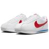 Nike Cortez Leather White/Red/Blue Classic Low-Top Lifestyle Shoes DM4044-108