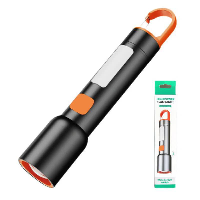 Lishi Outdoor Rechargeable Zoom Flashlight
