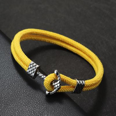 4MM Handgjorda Milan Rep Armband Antik Silver Färg Ankare Armband För Män Cool Armband Smycken Homme