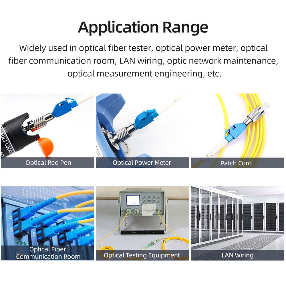Connettore Ibrido Fibra Ottica SC APC/UPC - Adattatore Maschio-Femmina, Per Reti E Telecomunicazioni - Foto 4