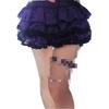 Y2K Gothic High Waisted A-line Short Cute Girl Lace Skirt