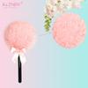 1PC Lollipop Body Powder Applicator Plush Powder Puff With Handle Body Powder Puff Soft Makeup Tool For Face And Body Easy ToUse