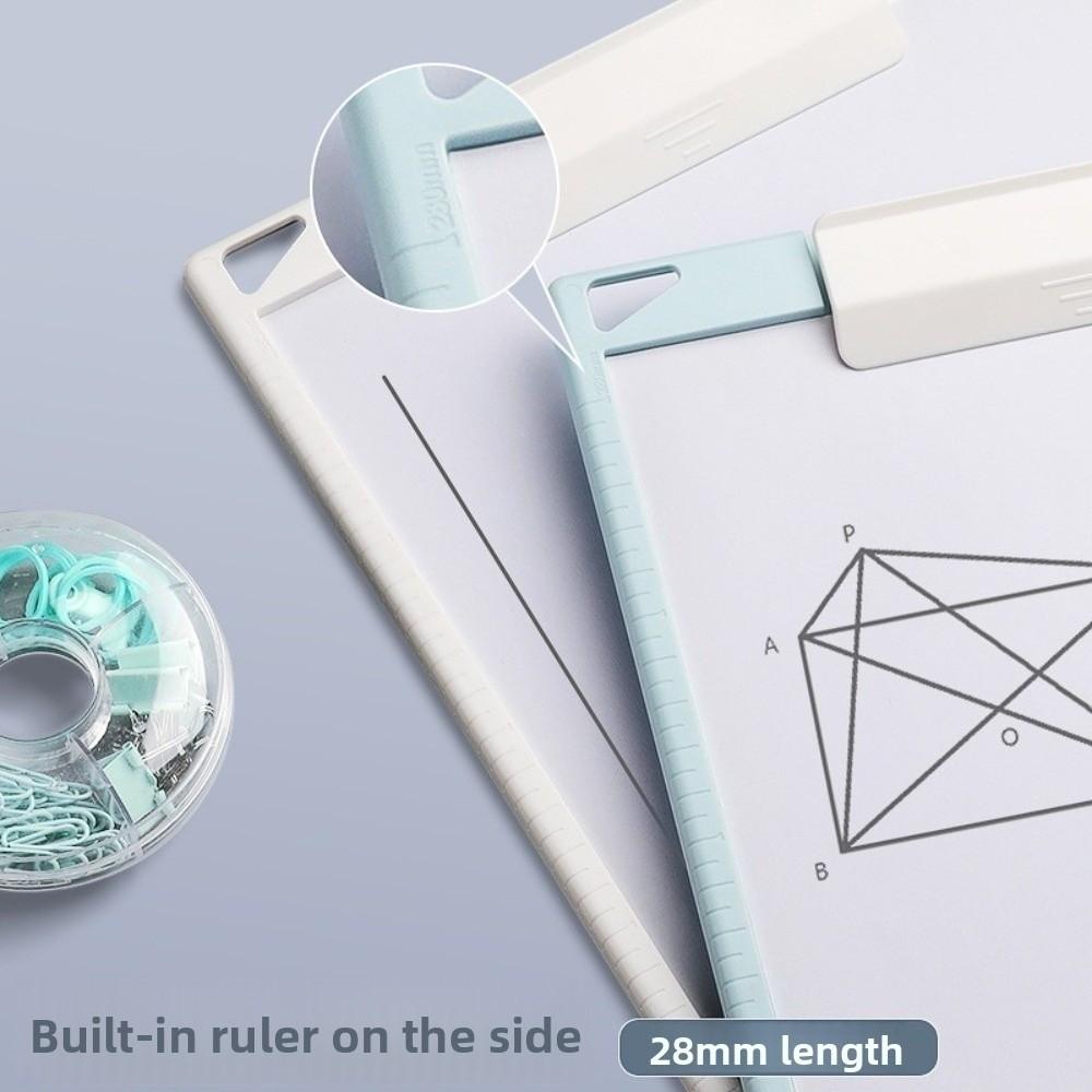 Mit Stifthalter Aktenordner Klemmbrett Kunststoff Papierorganisator Langlebige Schreibtafel Schreibwaren