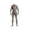 Black Panther Movie Cosplay Jumpsuit with Integrated Gloves for Halloween
