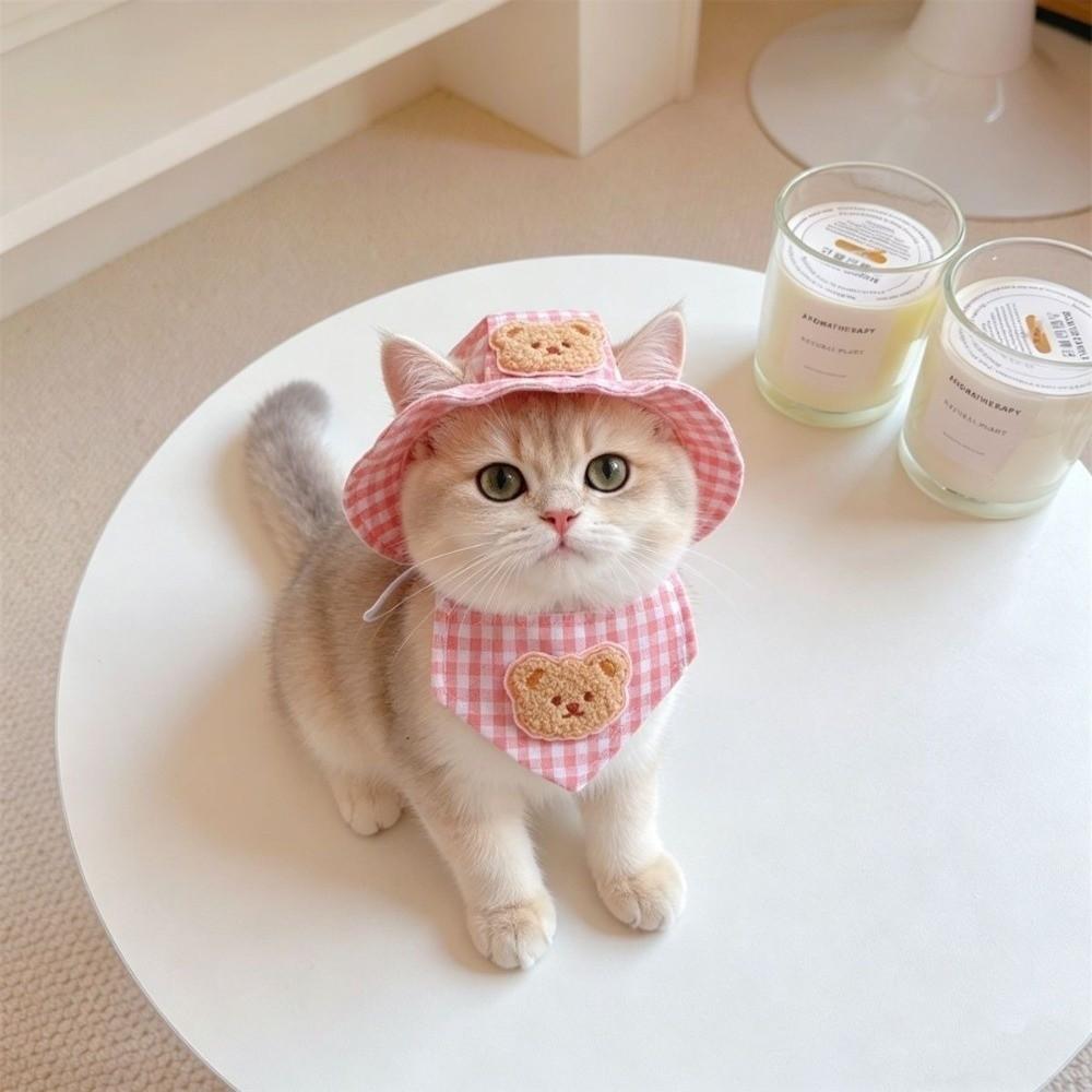Ear Holes Dog Sun Hat Denim Pet Sun Protection Hat Dog Sunglasses Baseball Cap Outdoor Sports