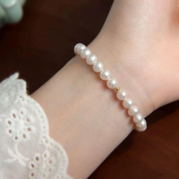 High-Gloss ABS Imitation Pearl Beads: Off-White, Pure White, Straight-Hole for DIY Jewelry