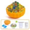 Parent-child Interaction Montessori Math Toys 60colorful Balancing Board Game  Homeschool