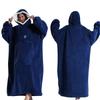 Wearable Blanket Hoodie for Winter, Warm Plush Polyester, Comfortable Oversized Blanket Sweatshirt for Both Men And Women, Perfect for Watching TV.