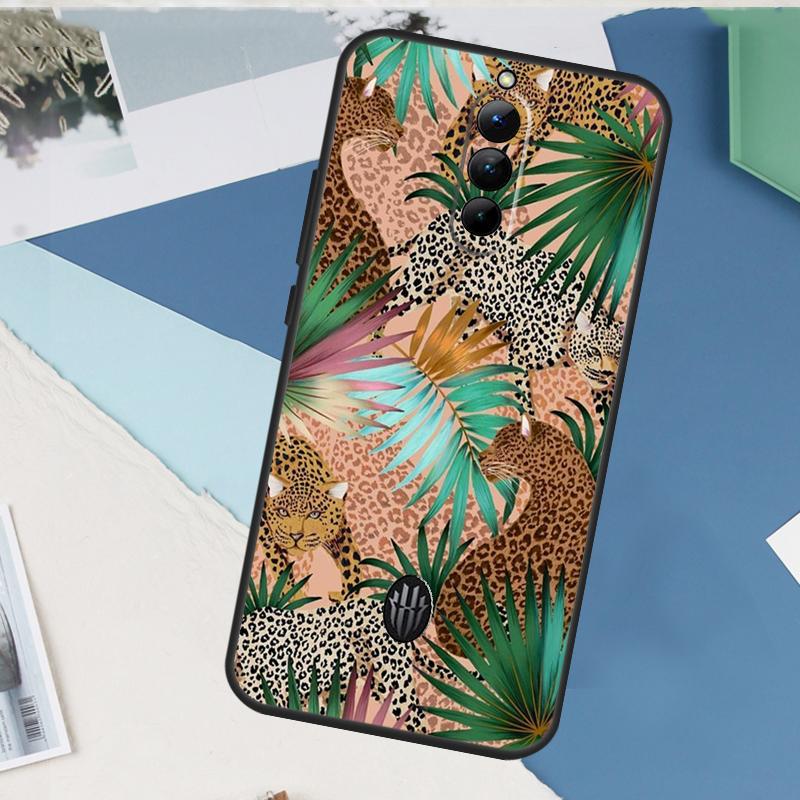 Classic Leopard Tiger Case For ZTE Nubia Red Magic 8S 9S 10S 10 9 8 11 Pro Plus 6 7 6S 7S Pro 5G 6R 10 Air Cover