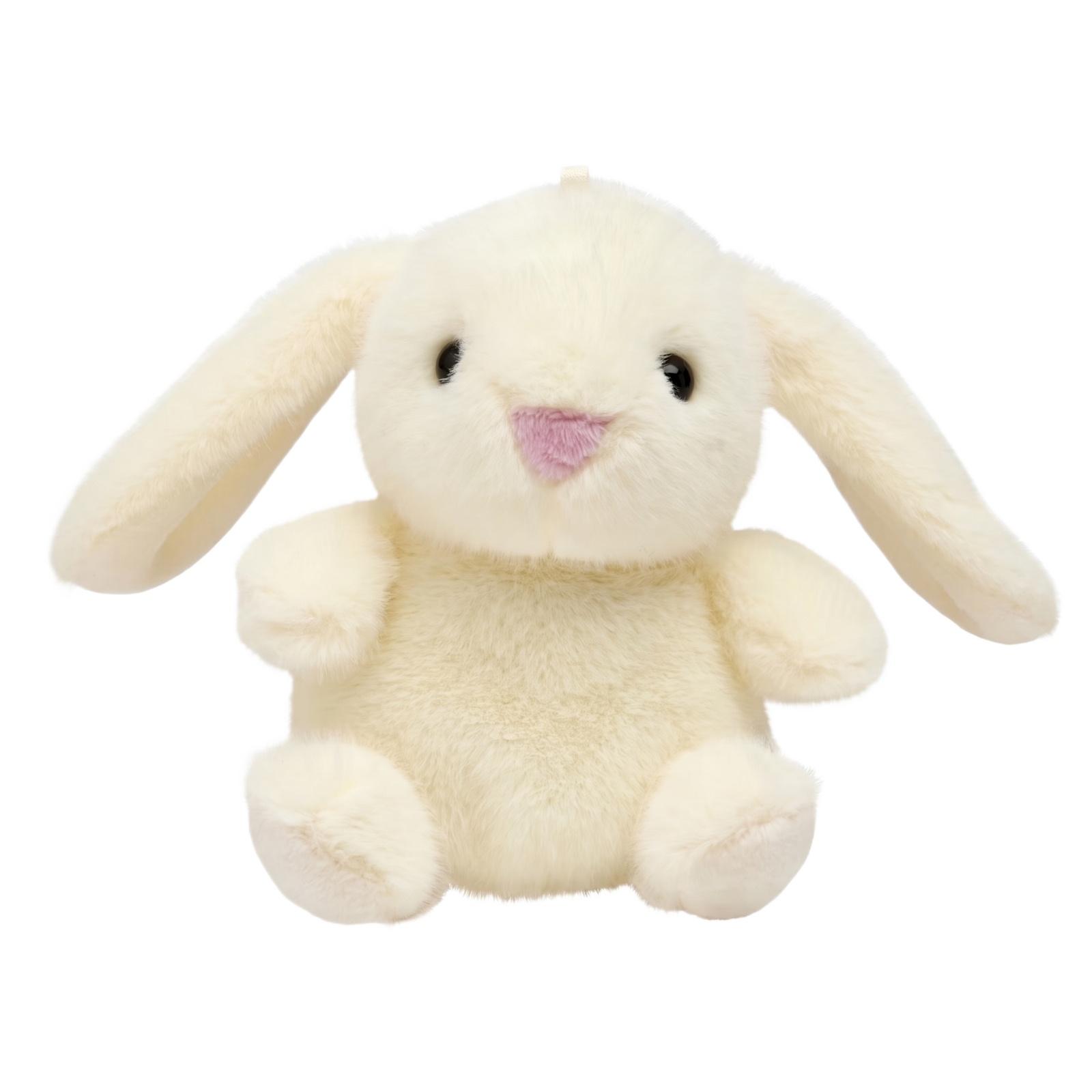 

Soft Plush Bunny Stuffed Animal Toy Small Size 12cm Lightweight Portable Plush Doll Suitable for Home Office Decoration and Collectibles