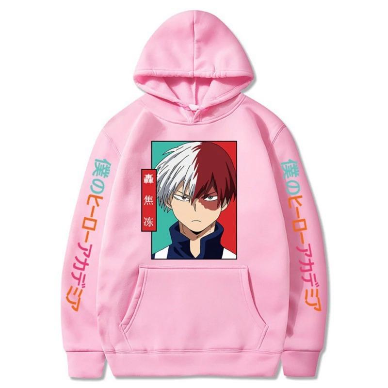 Men Novelty Hoodie Autumn Winter Fashion Sweatshirt My Anime Hero Academia Cosplay Sweater Men Women Pollover Hooded Unisex