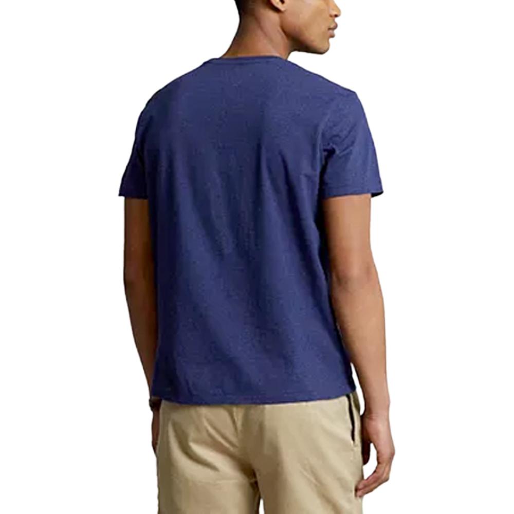 Polo Ralph Lauren Letter Logo Printed Round Neck Short Sleeve T-Shirt Men Tops 710851691-001