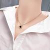 Boucles d'oreilles clous en acier titane chiffres romains style coréen - Bijoux mignons et simples pour filles, parfaits pour la mode d'automne et d'hiver.