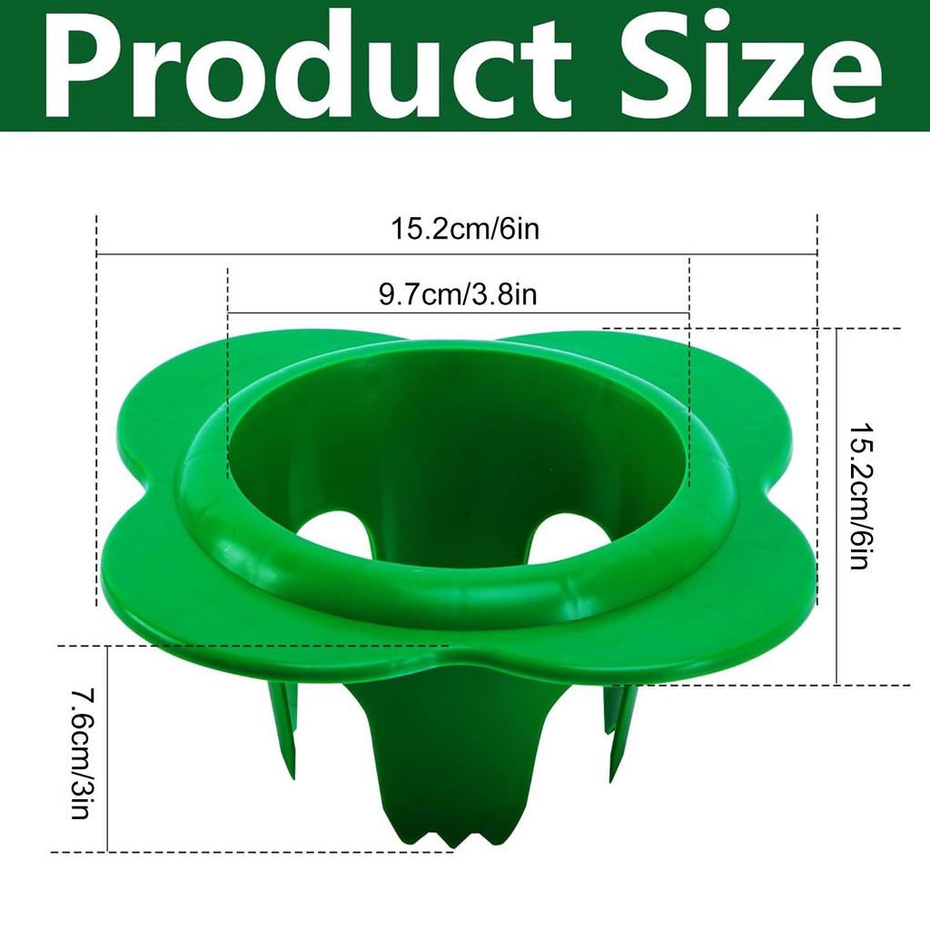 Sprinkler Protector Flower Shaped Lawn Sprinkler Head Protector Round Dust Proof Impact Resistant Sprayer Guard for Lawn