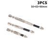 3/4/5/6/9Pcs Upgraded Non-Slip Ph2 Impact Driver Bit Set With Magnetic Screwdriver Tool 25-150Mm Non-Slip Waterproof Bits
