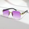 JYL Sunglasses Snake Shape Uv Protection High End Minimalist Style 1191948