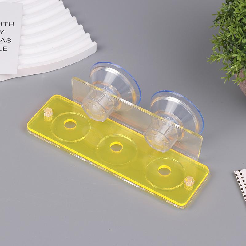 1Pc Fish Tank Coral Rack Fluorescent Coral Frag Clip With Suction Cup Marine Acrylic Coral Frag Holder Aquarium Accessories
