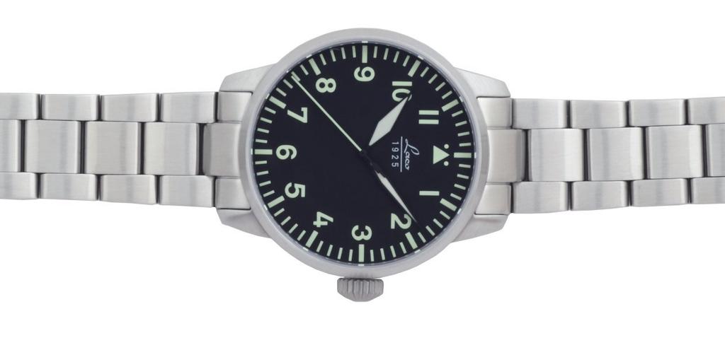 Laco 861895 ROM Watch, Officially Imported, Silver