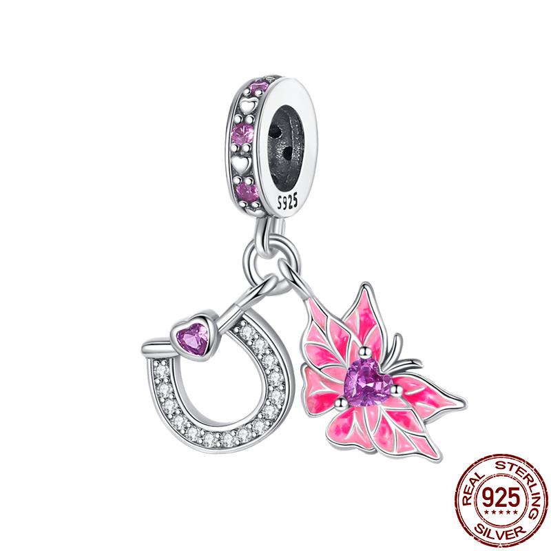 100% 925 Strerling Silver Bee Series Charms Fit Original Diy Bracelet Beads DIY Jewelry For Women