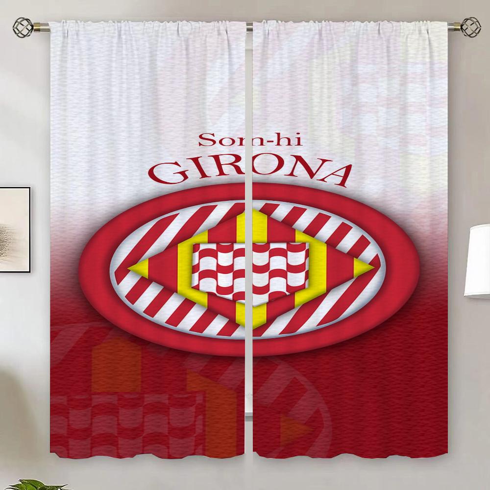 

Curtains for Bedroom Decoration G-Girona Blackout Curtain 100% Living Room Curtains Salon 2 Pieces Home and Decoration Shades W50xH70cmx2pcs-CL